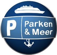 Parken in Warnemünde mit Parken und Meer